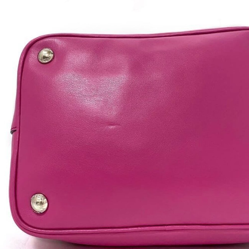 Prada Draw String 2-Way Bag Pink Fuxia Fuchsia Bn2785 - Picture 9 of 10